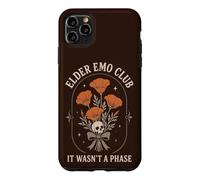 Carcasa para iPhone 11 Pro MAX Elder EMO Club No fue una Fase Gótico Flores