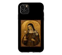 Carcasa para iPhone 11 Pro MAX Elegante Icono católico de Santa Clara de Asís