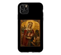 Carcasa para iPhone 11 Pro MAX Elegante Icono católico de Santa Isabel de Hungría