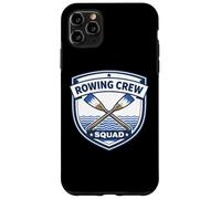 Carcasa para iPhone 11 Pro MAX Emblema de remos de los Miembros del Equipo de Remo de la tripulación de Remo