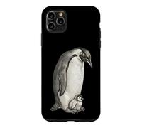 Carcasa para iPhone 11 Pro MAX Emperor Penguins and Chick Vintage Art