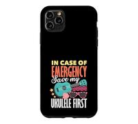 Carcasa para iPhone 11 Pro MAX En Caso de Emergencia Guardar mi Ukelele Primer músico