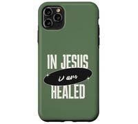 Carcasa para iPhone 11 Pro MAX En Jesús I Am Healed Christian Faith Healing Gifts