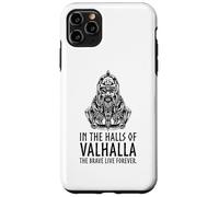 Carcasa para iPhone 11 Pro MAX En Valhalla los Valientes Viven para Siempre - Odin Viking Mythology