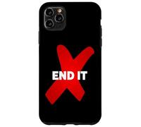 Carcasa para iPhone 11 Pro MAX End It Human Trafficking - Fin de la Trata de Personas y la esclavitud
