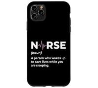 Carcasa para iPhone 11 Pro MAX Enfermera Una Persona Que Salva Vidas Enfermera de atención médica clínica