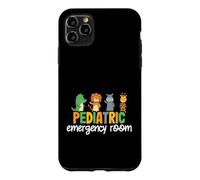 Carcasa para iPhone 11 Pro MAX Enfermería pediátrica ER Enfermera Sala de emergencias pediátricas
