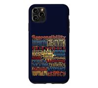 Carcasa para iPhone 11 Pro MAX Enseñar lo Que Importa Valores del Profesor Tipografía