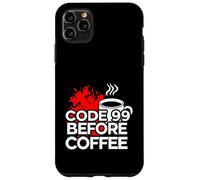 Carcasa para iPhone 11 Pro MAX ER Nurse Code 99 Before Coffee Medical Humor