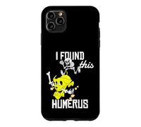 Carcasa para iPhone 11 Pro MAX Es Curioso Que encontré Este Chiste de papá con húmero, Perro y Huesos esqueléticos