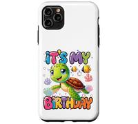 Carcasa para iPhone 11 Pro MAX Es mi cumpleaños Tortuga Nadando
