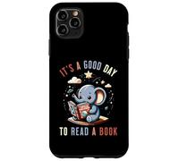 Carcasa para iPhone 11 Pro MAX Es un Buen día para Leer un Libro Amantes del Espacio Amantes de los Libros Divertidos
