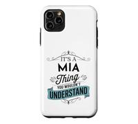 Carcasa para iPhone 11 Pro MAX Es una Cosa de MIA Que no entenderías el Nombre Divertido de MIA