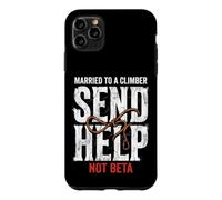 Carcasa para iPhone 11 Pro MAX Escalada Casado con Un Escalador Enviar Ayuda No Beta