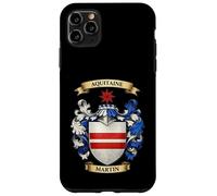 Carcasa para iPhone 11 Pro MAX Escudo de Armas de la Familia Martin e Historia de Apellidos