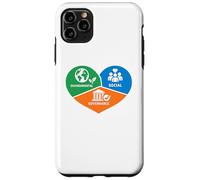 Carcasa para iPhone 11 Pro MAX ESG Gobernanza Social Ambiental Corazón