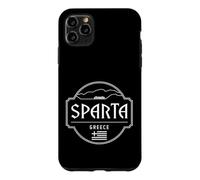 Carcasa para iPhone 11 Pro MAX Esparta Grecia Ciudad Viaje Montaña Emblema