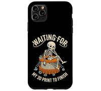 Carcasa para iPhone 11 Pro MAX Esperando Que mi impresión 3D termine el diseño Divertido de Maker