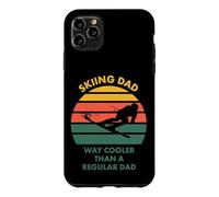 Carcasa para iPhone 11 Pro MAX Esquiando papá para Padre Que esquís Vintage Divertido Camino Enfriador