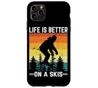 Carcasa para iPhone 11 Pro MAX Esquís, Esquí Alpino,