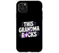 Carcasa para iPhone 11 Pro MAX Esta Abuela es Genial, la Divertida Abuela de Rockstar