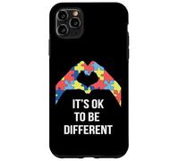 Carcasa para iPhone 11 Pro MAX Está Bien ser Diferente Aceptación del Mes de concienciación sobre el Autismo