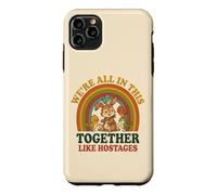 Carcasa para iPhone 11 Pro MAX Estamos Todos Juntos como rehenes Bunny Birds Retro 2