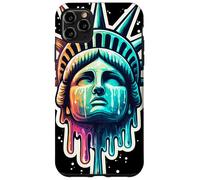 Carcasa para iPhone 11 Pro MAX Estatua de la Libertad, Nueva York, EE.UU., Gotham, américa diseño