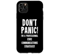Carcasa para iPhone 11 Pro MAX Estratega de Comunicaciones Cívicas