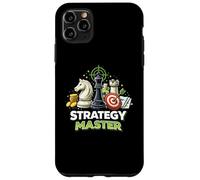 Carcasa para iPhone 11 Pro MAX Estrategia Maestro Pensamiento Estratégico Diseño de mentalidad