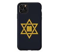 Carcasa para iPhone 11 Pro MAX Estrella de David Diez Mandamientos Israel Magen Judío Arte