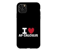 Carcasa para iPhone 11 Pro MAX Estudiante de matemáticas Ap Cálculo Profesor Divertido I Love Ap Cálculo