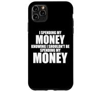 Carcasa para iPhone 11 Pro MAX Estudiantes Bromas sobre Dinero Citas Divertidas