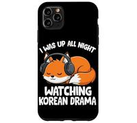 Carcasa para iPhone 11 Pro MAX Estuve Despierto Toda la Noche Viendo Drama Coreano Divertido Amante del K-Drama