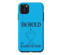 Carcasa para iPhone 11 Pro MAX Eucaristía Católica He aquí la Comunión del Cordero de Dios