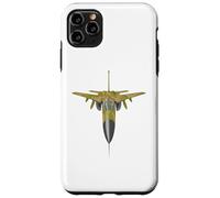 Carcasa para iPhone 11 Pro MAX F-111 Aardvark Fighter Jet Vista Superior Aviones Militares