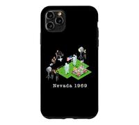 Carcasa para iPhone 11 Pro MAX Falso Aterrizaje Lunar Disparar Nevada Área 51 engaño
