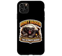 Carcasa para iPhone 11 Pro MAX Fan de Honey Badger: The Ultimate Badass, Genial y Amante de los Animales