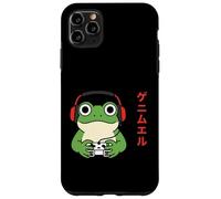 Carcasa para iPhone 11 Pro MAX Fanático Divertido de los Juegos del Gamer japonés de la Rana