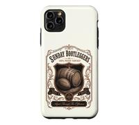 Carcasa para iPhone 11 Pro MAX Fantasía Fútbol Domingo Bootleggers Whisky Etiqueta Estilo