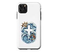 Carcasa para iPhone 11 Pro MAX Fe, Esperanza y Mantener el Rumbo