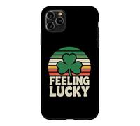 Carcasa para iPhone 11 Pro MAX Feeling Lucky Retro Casino Humor St Patricks Day Vibes