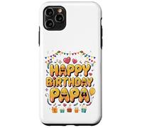 Carcasa para iPhone 11 Pro MAX Feliz cumpleaños a papá para Todos los Miembros de la Familia