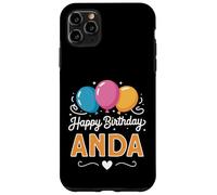 Carcasa para iPhone 11 Pro MAX Feliz cumpleaños Anda