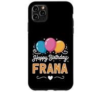 Carcasa para iPhone 11 Pro MAX Feliz cumpleaños Frana