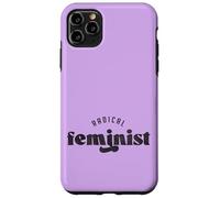 Carcasa para iPhone 11 Pro MAX Feminismo Radical, tipografía de declaración mínima