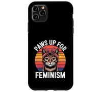 Carcasa para iPhone 11 Pro MAX Feminismo Retro Gato Feminista Poder