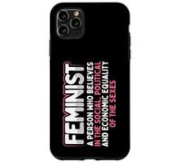 Carcasa para iPhone 11 Pro MAX Feminista Social Política Igualdad Económica Sexos Feminismo