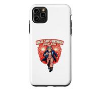 Carcasa para iPhone 11 Pro MAX Fiesta de cumpleaños del tío Sam