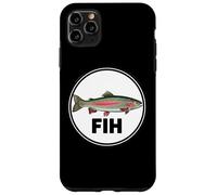 Carcasa para iPhone 11 Pro MAX Fih Funny Mal Pescado Meme Broma Pesca Fisher Angler